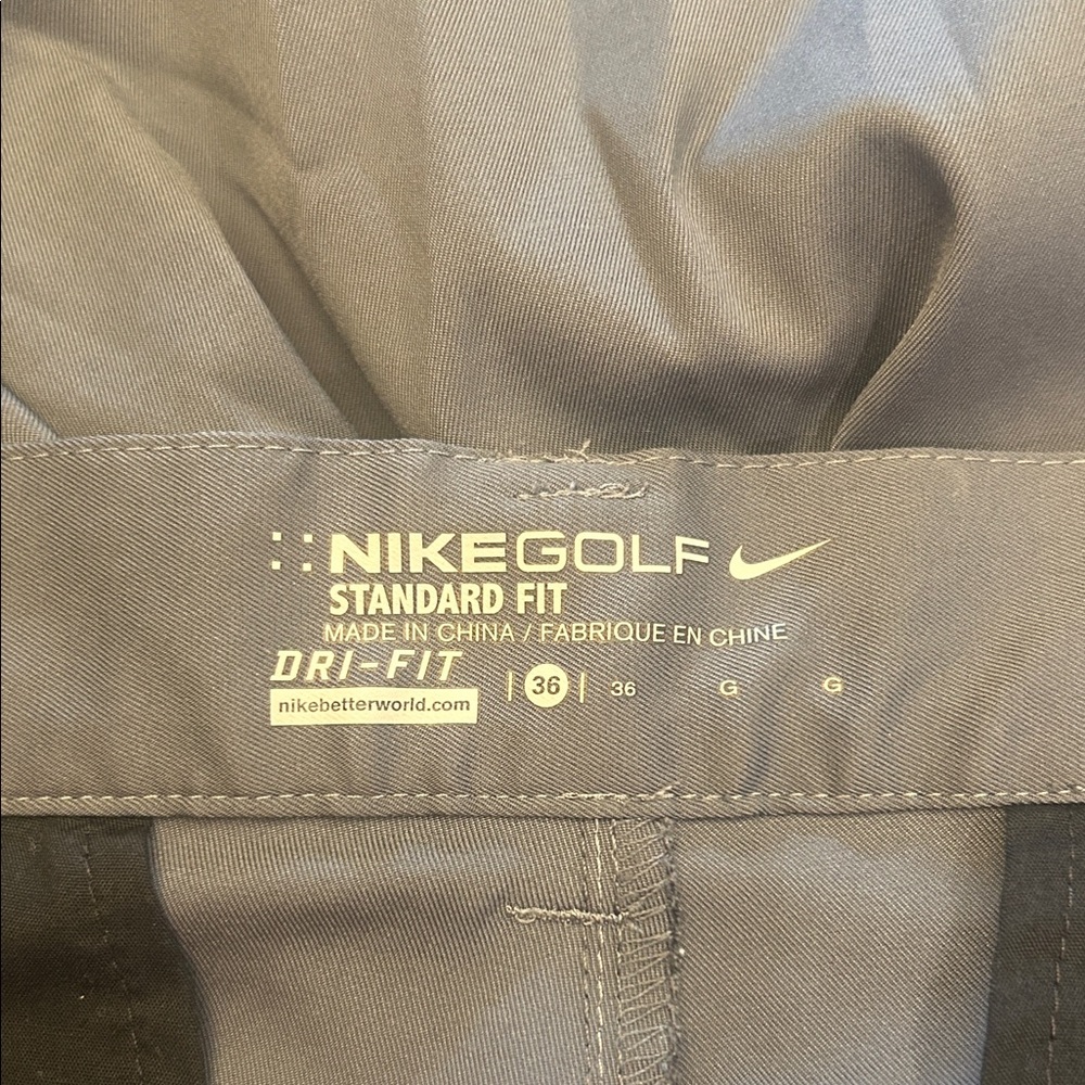 Nike Golf Standard Fit Jacket in Black and Gray